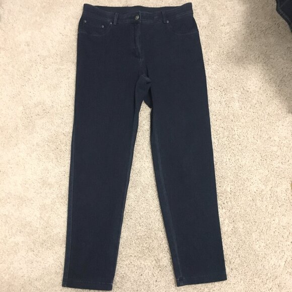 NWOT Ruby Road Dark Dark Blue Skinny Jeans - Picture 10 of 15